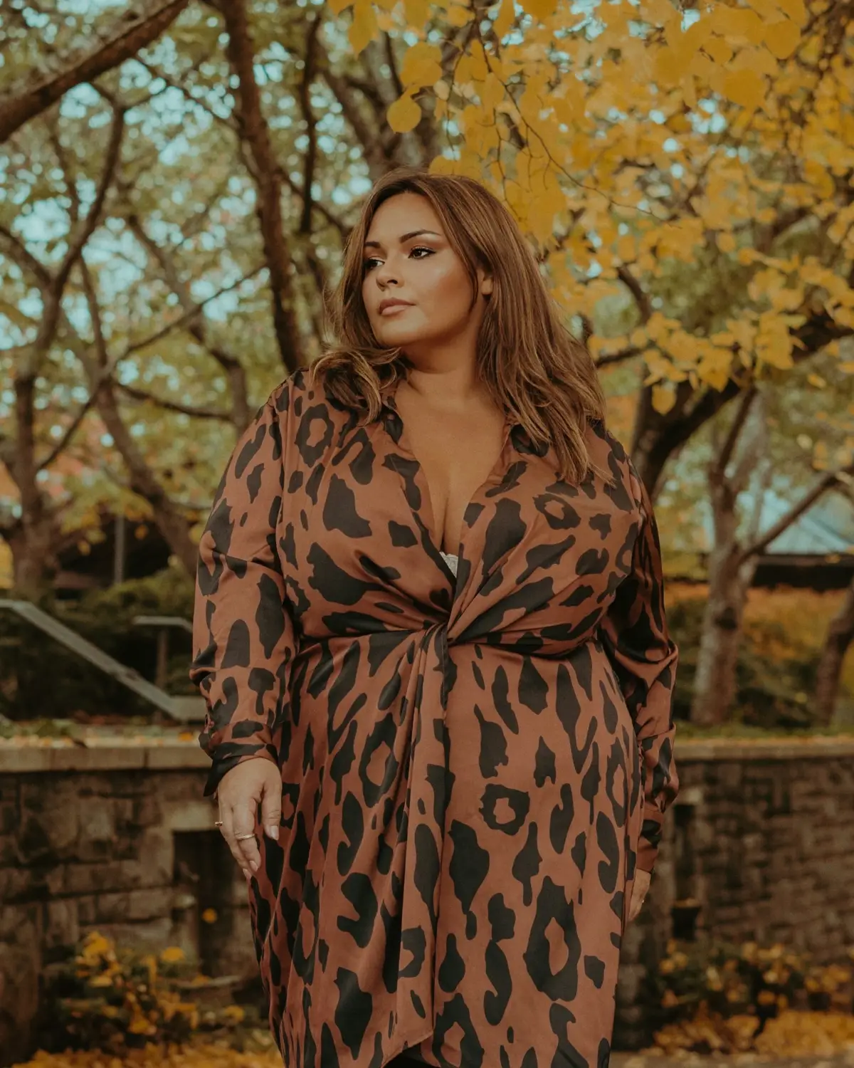 Žena stromy